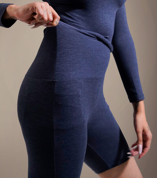 BIKER SHORTS - NOCTURNE BLUE