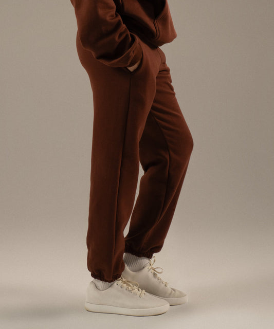 CLASSIC SWEATPANTS - COCOA