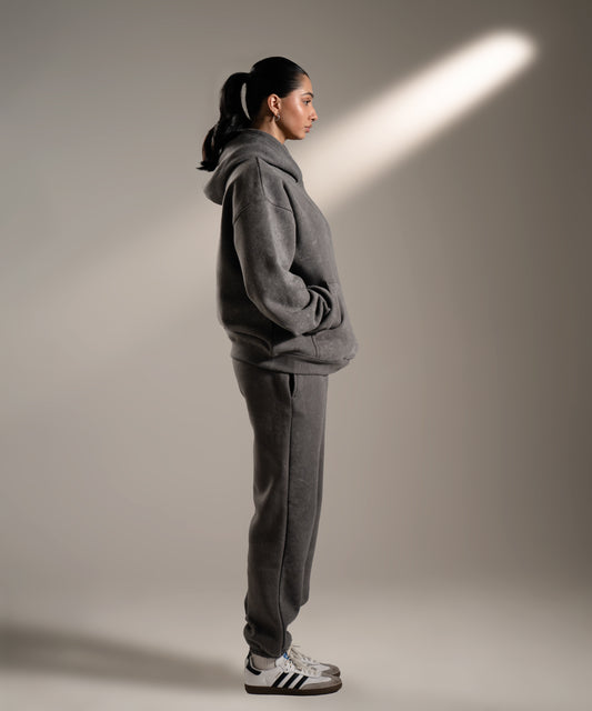 OVERSIZED SWEATSUIT - SMOKE