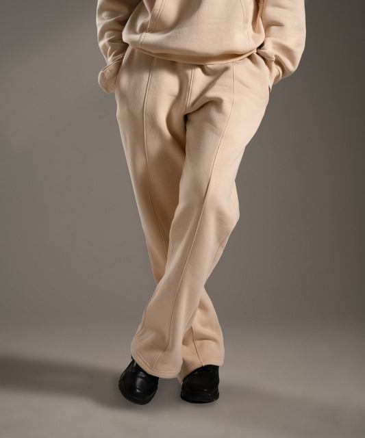 WIDE LEG SWEATPANTS - BUTTERCREAM