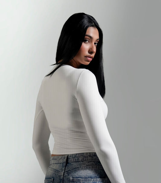 LONG SLEEVE T-SHIRT - COTTON CLOUD
